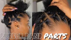 How To Part Hair Using Rubber Bands For Box Braids Passion Twist Etc Kinzey Rae Youtub Box Braids Styling Rubber Band Box Braids Twist Braid Hairstyles