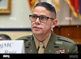 Sgt. Maj. of the Marine Corps Carlos A. Ruiz testifies before the House  Armed Services Committee Quality of Life Panel