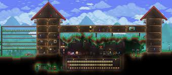 Terraria is 10 years old! Which Is The Best Compact Structure For A Base Post Your Base In Here Terraria Community Forums