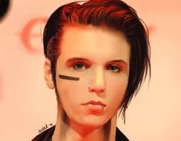 Andy Biersack Drawing Projects :: Photos, videos, logos, illustrations and  branding :: Behance