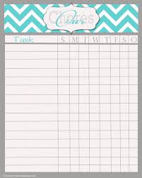 29 Images Of Boys Chore Chart Template Blank Masorler Com