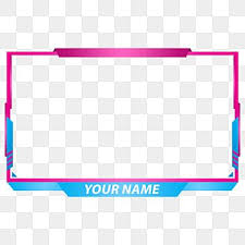 Cyan And Magenta Gradient Twitch Screen Overlay Face Streaming Twitch Design Png Transparent Clipart Image And Psd File For Free Download Social Templates Powerpoint Design Templates Overlays