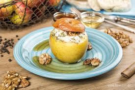 Rezept Tipp Bratapfel Mit Ziegenkase Meerart Rezepte Gebratene Apfel Essen Rezepte