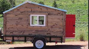 Couple Built Micro Camper Turned Into Builders And Ended Up In A Tiny House On Wheels Micro Camper Tiny House Builders Tiny House Camper