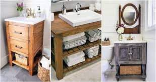 Comment Fabriquer Un Meuble Pour La Salle De Bains Transformer Une Commode En Vanite Diy Salle De Bains Zenidees En 2020 Comment Fabriquer Des Meubles Fabrication Meuble Salle De Bain