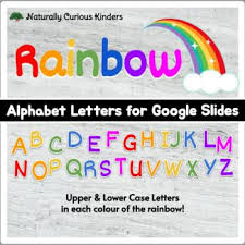 Our two classes of shares will continue to trade on nasdaq as googl and goog. Rainbow Colours Alphabet Letters For Google Slides Font Tpt