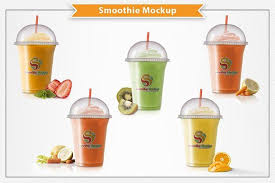 Smoothie Mockup Mockup Brochure Design Template Your Design