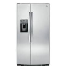 25 4 Cu Ft Side By Side Refrigerator In Stainless Steel Side By Side Refrigerator Refrigerator Sale Stainless Steel Refrigerator