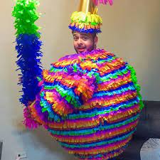 Diy Pinata Costume Maskerix Com Pinata Halloween Costume Diy Pinata Homemade Pinata