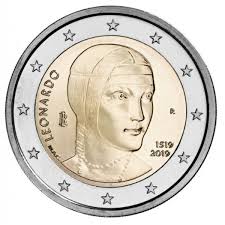 Italy has a long history of different coinage types, which spans thousands of years. Italy 2 Euro 2019 Leonardo Da Vinci Special 2 Euro Coins Eurocoinhouse