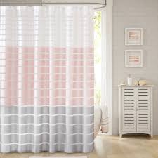 Demi 72 Inch X 96 Inch Shower Curtain In Blush Pink Shower Curtains Gray Shower Curtains Bathroom Decor