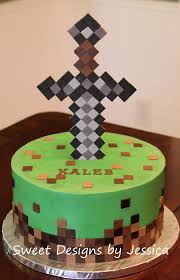 Birthday Cake Photo Gallery For Boys Kaleb S 8th Minecraft Birthday Cake Minecraft Birthday Boy Birthday Cake