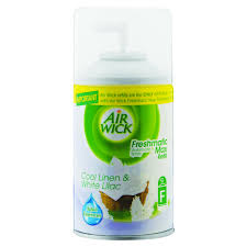 The air wick automatic spray has 3 settings to achieve your preferred fragrance level. Cool Linen White Lilac Freshmatic Air Freshener Refill Air Wick