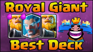 clash royale best royal giant deck how i reach 4600 trophies with th cool deck clash royale deck