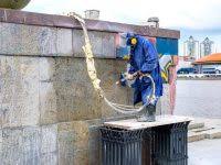 This will damage the wall and take the top layer of stone, brick, etc off the surface. How To Remove Graffiti From Stone Masonry And Tile Surfaces