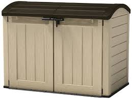 Armoire Jardin Resine Store It Out Ultra Beige Marron L 177 X H 134 X P 113cm Leroy Merlin