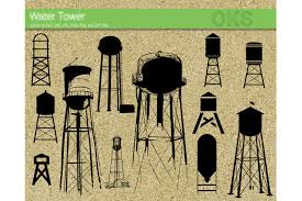 Check spelling or type a new query. Water Tower Svg Svg Files Vector Clipart Cricut Download By Crafteroks Thehungryjpeg Com