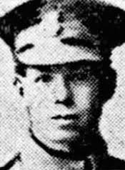 Private Bertie Napper Royal Welsh Fusiliers. Died Sunday 1 September 1918