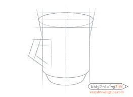 I've darkened it for the example below so you can see it better. How To Draw A Cup Step By Step Easydrawingtips