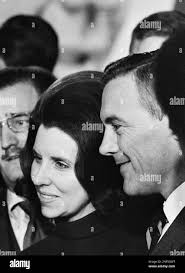 GOP congressman from Georgia fifth district Rep. Fletcher Thompson and his  wife enjoy re-election in Atlanta headquarters at night