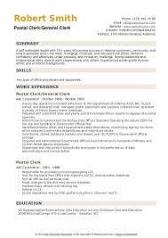 Resume examples see perfect resume samples that get jobs. Postal Clerk Resume Samples Qwikresume