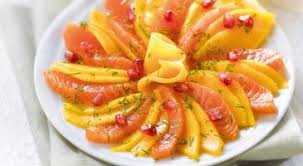 Decouvrez Nos Meilleures Entrees Pour Le Repas De Noel Gourmand Recettes De Cuisine Sashimi Saumon Saumon A La Mangue Recettes De Cuisine