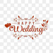 Happy Wedding Ornament Png Image Text Effect Eps For Free Download Pngtree Happy Wedding Wedding Labels Wedding Invitation Video