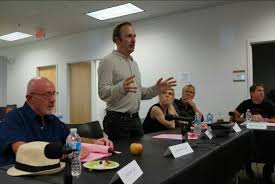 The First Table Read For Better Call Saul Better Call Saul Call Saul Breaking Bad