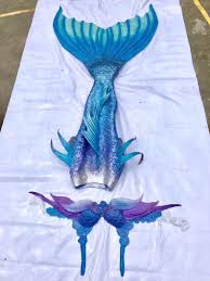 Customized Made To Order Handmade Silicone Mermaid Tail Etsy Silicone Mermaid Tails Mermaid Tails For Kids Realistic Mermaid