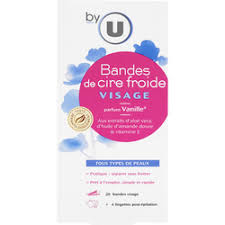 Bandes De Cire Froide Pour Le Visage Aux Huiles De Coton Et D Amande Douce By U 20 Bandes 4 Lingettes Super U Hyper U U Express