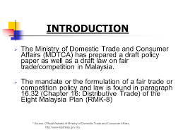 The current malaysian minister of domestic trade and consumer affairs is alexander nanta linggi, since 10 march 2020. The Impact Of Fair Trade Practices Policy On Professional Services Lee Swee Seng Llb Llm Mba Advocates Solicitors Notary Public Trade Marks Agent Ppt Download
