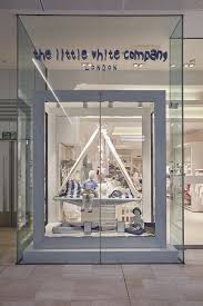 Lucky Fox Uk Visual Merchandising For The Little White Company Tepee Concept Kids Store Display Kids Clothing Store Design Baby Store Display