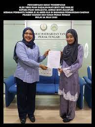 Kaunter pintu masuk utama pejabat kesihatan perak. Penempatan Kakitangan Pejabat Daerah Tanah Perak Tengah 16 Julai 2020 Pdt Seri Iskandar E Tanah Perak
