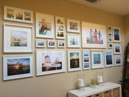 Easy Diy Tutorial Gallery Wall With Ikea Ribba Frames Gallery Wall Decor Gallery Wall Frames Photo Wall Gallery