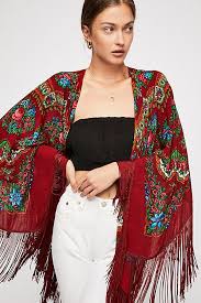 Harvest Moon Butterfly Fringe Kimono Funky Outfits Fringe Kimono Fringed Kimono Outfit