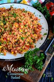 Place in a tupperware and into the refrigerator to chill. Mexican Couscous Salad Lord Byron S Kitchen