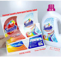 Kinmit Custom Printed Strong Adhesive Vinyl Waterproof Bottle Labels for  Liquid Detergent and Rice Applications