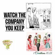 Bad company corrupts good character illustration. 1corinthians15v33 Hashtag On Twitter