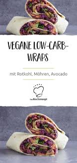 Vegane Low Carb Wraps Rezept Low Carb Wraps Rezepte Mit Rotkohl Rezepte