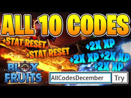 Blox fruits is a roblox game where players pick between a swordsman or a blox fruit user and train to become the most powerful. All 10 Blox Fruits Codes 2 Hour 2x Xp Boost 2 Stat Resets Roblox 2020 December Youtube