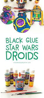 This Colorful Star Wars Paper Craft Will Banish Boredom Star Wars Crafts Cool Art Projects Kids Art Projects