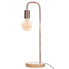 tafellamp daphne koper kwantum tafellamp slaapkamer lamp nachtkastje lampen nachtkastje