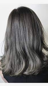 Ash Brown Grey Hair Color Balayage Ombre Ash Hair Color Ash Brown Hair Color Grey Hair Color