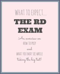What To Expect The Rd Exam Dietetics Student Nutrition And Dietetics Dietitian Jobs