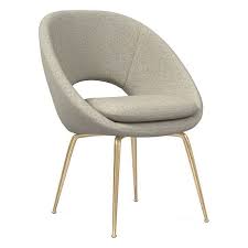 Orb Dining Chair Traveling Dot Black Antique Brass In 2020 Upholstered Dining Chairs Upholster Cantilever Dining Chair