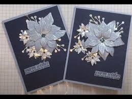 Cards aren't available on videos set as made for kids. Blue And Silver Christmas Card Youtube Scrapbook Christmas Cards Blue Christmas Cards Christmas Cards