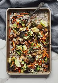 Tofu Et Brocoli Rotis Sauce Aux Arachides Trois Fois Par Jour Vegetarian Recipes Recipes Salad Shop
