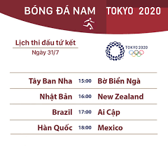 Tại olympic tokyo 2020, môn bóng đá nam thi đấu từ ngày 22/7 đến 7/8.đây là một trong những nội dung thi đấu sớm và được quan tâm nhất tại mỗi kỳ thế vận hội mùa hè. Oszt Twrfvnixm