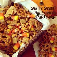 Salty Sweet Halloween Chex Party Mix Chex Party Mix Fall Snacks Sweet And Salty
