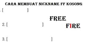 Beberapa simbol keren yang kami bagikan diartikel ini meliputi. Nickname Ff Kosong 2021 Cara1001